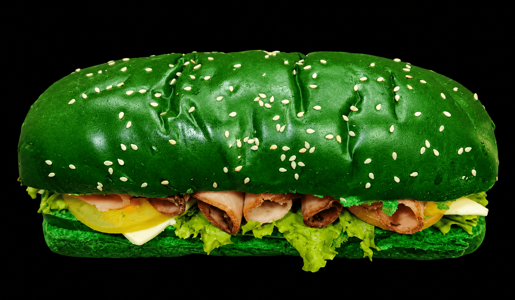 Sándwich Navideño Temático · Verde - vista 1
